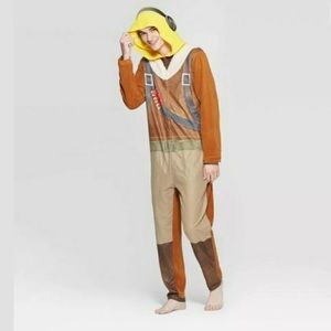 Men’s Fortnite Raptor Skins Union Suit Onesie